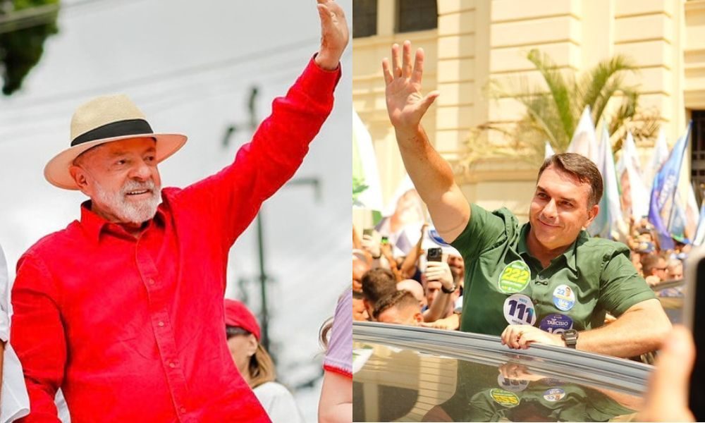 Datafolha: Flávio Bolsonaro e Lula empatam com 50% dos votos válidos no 2º turno