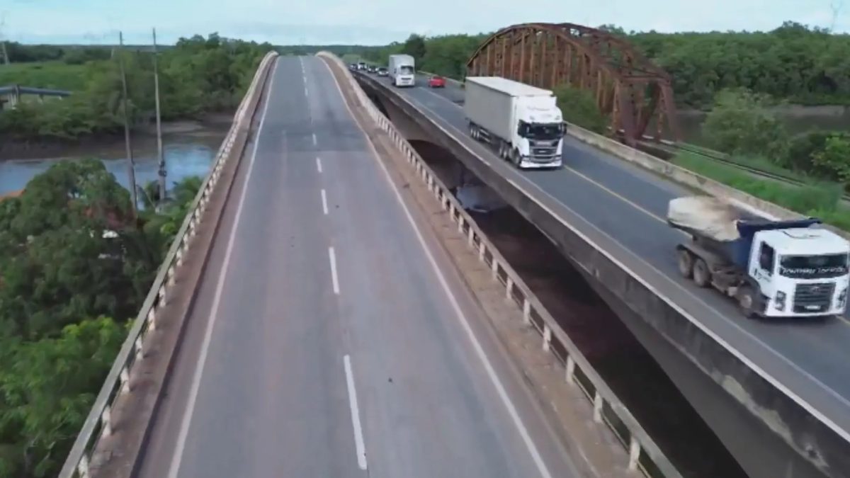 Defesa Civil enviará alertas por SMS sobre implosão da ponte do Estreito dos Mosquitos na BR-135