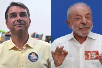 Disputa entre Lula e Flávio Bolsonaro tem virada em 23 cidades com apuração concluída