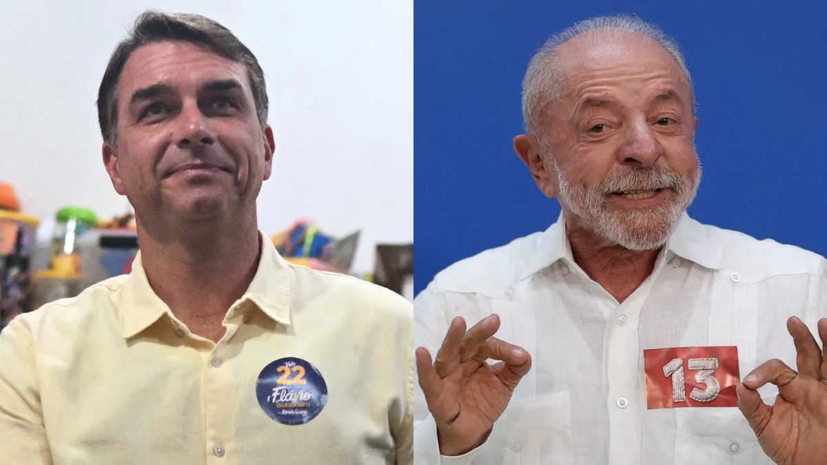 Disputa entre Lula e Flávio Bolsonaro tem virada em 23 cidades com apuração concluída
