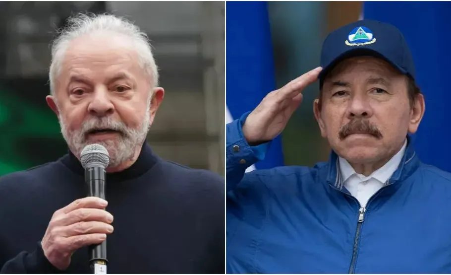 Ditador da Nicarágua comemora vitória de Lula
