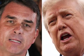 Donald Trump evita endossar Flávio Bolsonaro após carta sobre presidência do Brasil