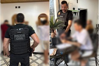 Dupla suspeita de recrutar 'influencers do tigrinho' é alvo de operação da Polícia Civil em Roraima