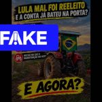 É #FAKE que governo federal recuou sobre fim da escala 6x1 após vitória de Lula no segundo turno das eleições 2026