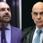 Eduardo Bolsonaro diz que Moraes não vai seguir no STF se Flávio vencer