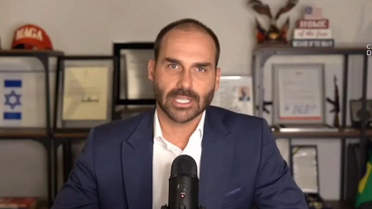 Eduardo diz que ajudou a convencer Flávio a disputar Presidência