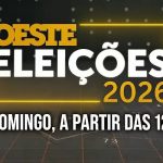Eleições 2026: assista à cobertura especial de Oeste no 2º turno