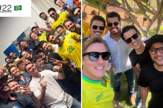 Encontro com Flávio Bolsonaro reuniu mais de 30 sertanejos; veja lista