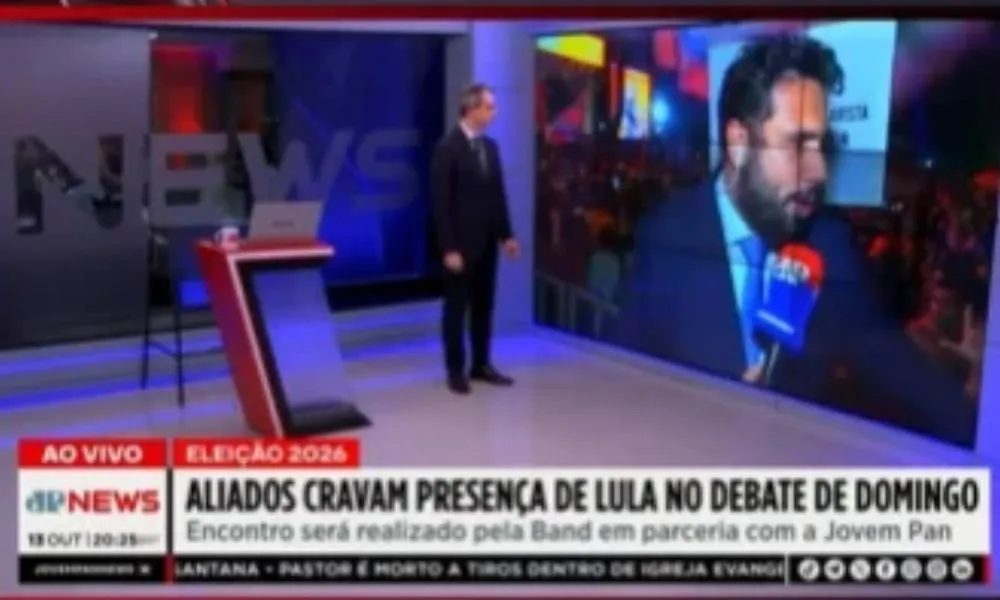 Equipe de reportagem da Jovem Pan é hostilizada em evento do PT; emissora repudia violência