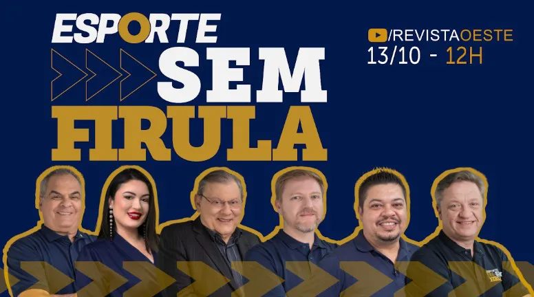 Esporte sem Firula: assista ao programa de 13/10/2026