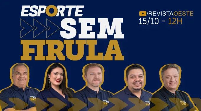 Esporte sem Firula: assista ao programa de 15/10/2026