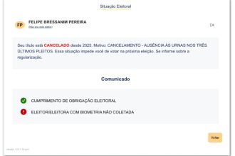 Felca tem título cancelado e não votará do 2º turno das eleições