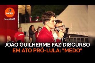 Filho de Leonardo, João Guilherme discursa contra Flávio: “Medo”