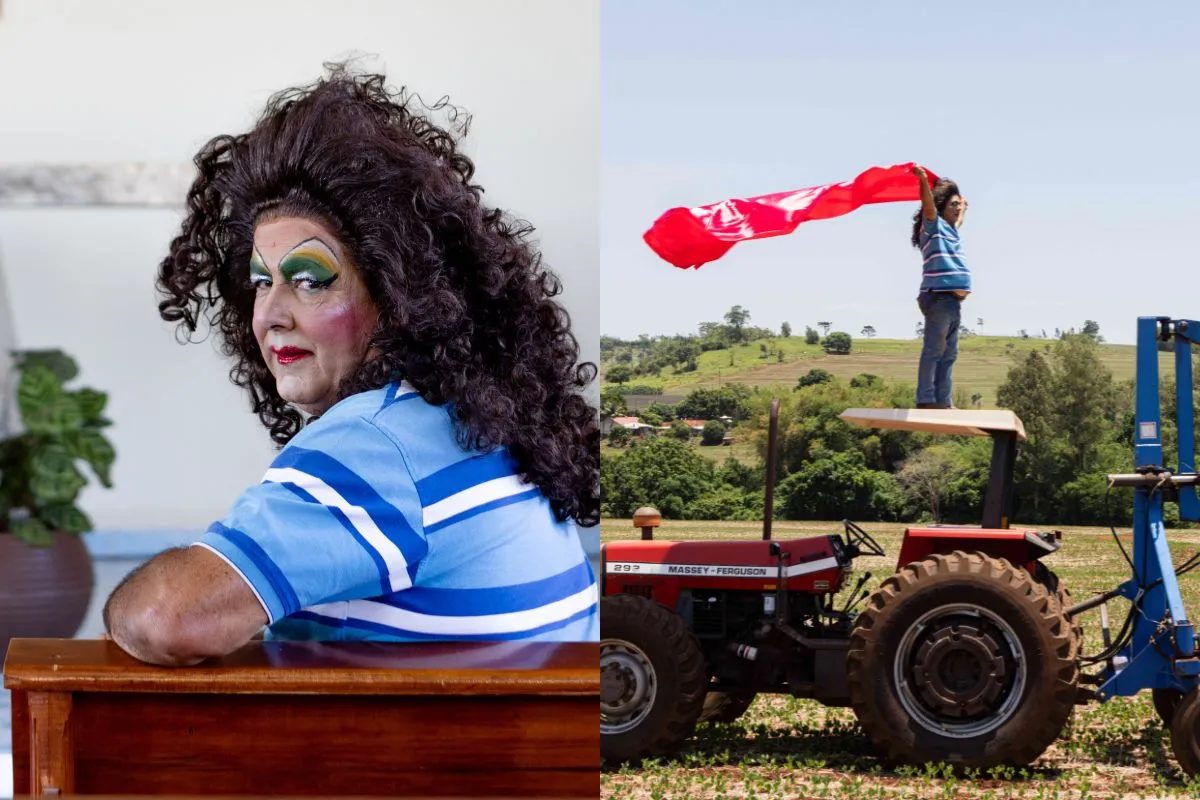Filho transforma pai agricultor em drag queen para sessão de fotos no PR: 'Quero, por um dia, poder te mostrar como eu pertenço no mundo'