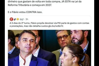 Flávio anuncia “Vira Pix” para devolver parte de gastos com contas