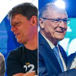 Flávio Bolsonaro e Lula contam com Tarcísio e Alckmin para atrair votos na reta final da campanha