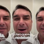 Flávio Bolsonaro recua e diz que irá ao debate no domingo após Lula confirmar presença