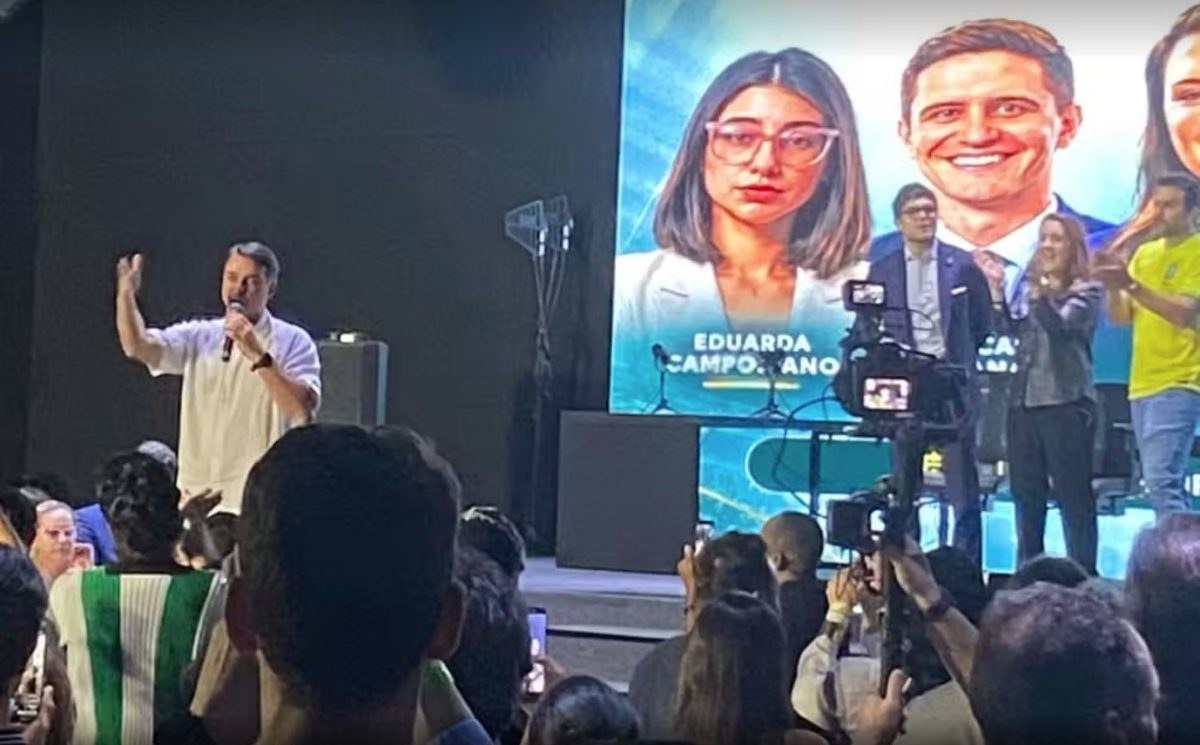 Flávio Bolsonaro reúne influenciadores em SP, e Marçal orienta evitar críticas a Lula e defende 'vender o medo'