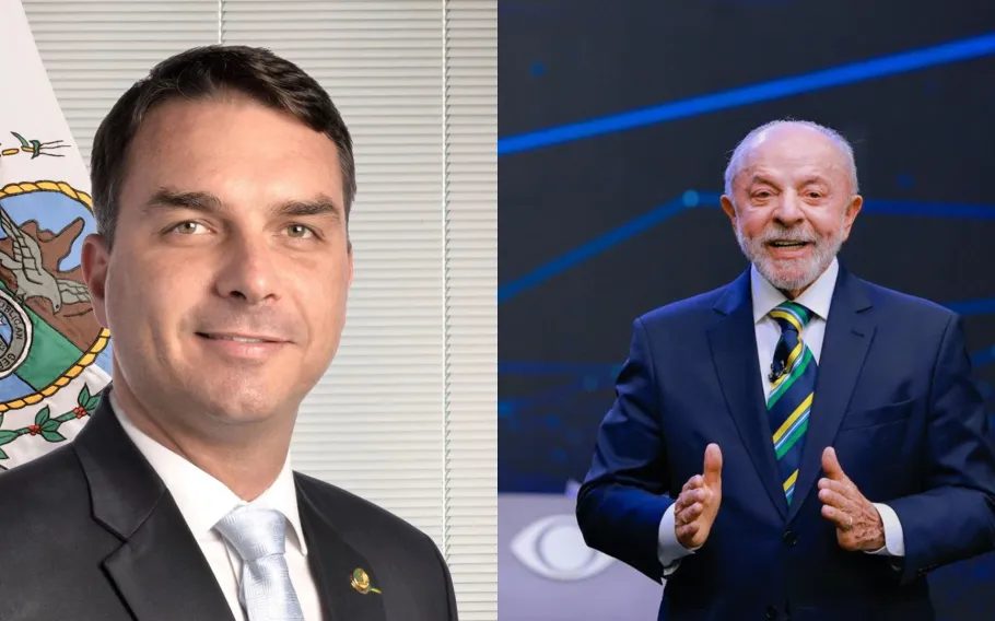 Flávio Bolsonaro tem 45% contra 44% de Lula, mostra pesquisa da Quaest