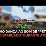 Flávio dança ao som do funk “petista disfarçado” em Vitória; assista