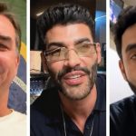 Flávio faz live com Gusttavo Lima e Rodolffo na véspera da eleição