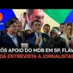 Flávio não vai a debate da “Band” e diz avaliar ida à “Globo”