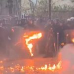 França tem novos protestos contra custo de vida, com confrontos e mais de 290 presos