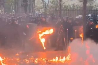 França tem novos protestos contra custo de vida, com confrontos e mais de 290 presos