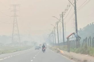 Fumaça deixa qualidade do ar péssima em Manaus