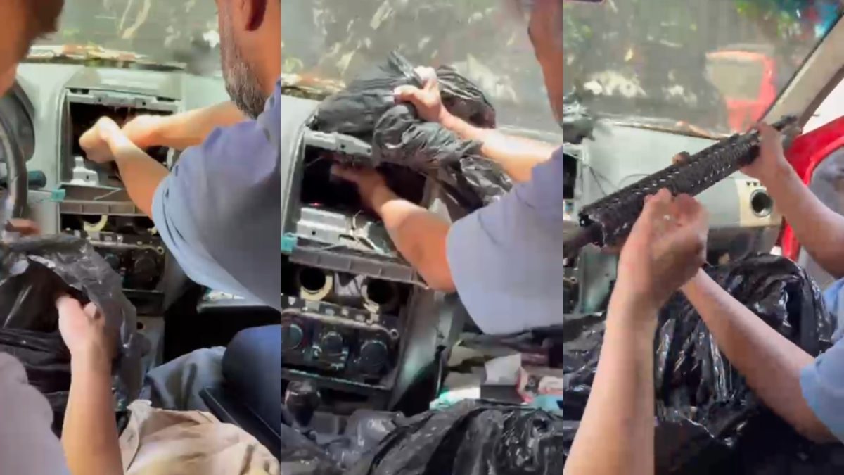 Fuzil, munições e granadas são encontrados em carro apreendido há mais de 10 dias no Ceará