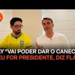 Gay “vai poder dar o caneco” se eu for presidente, diz Flávio