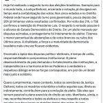 Gilmar Mendes diz que “é tempo de união” após reeleição de Lula