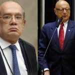 Gilmar Mendes lamenta derrota de Esperidião Amin ao Senado e cita 'irracionalidade' de movimentos populares