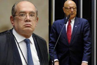 Gilmar Mendes lamenta derrota de Esperidião Amin ao Senado e cita 'irracionalidade' de movimentos populares