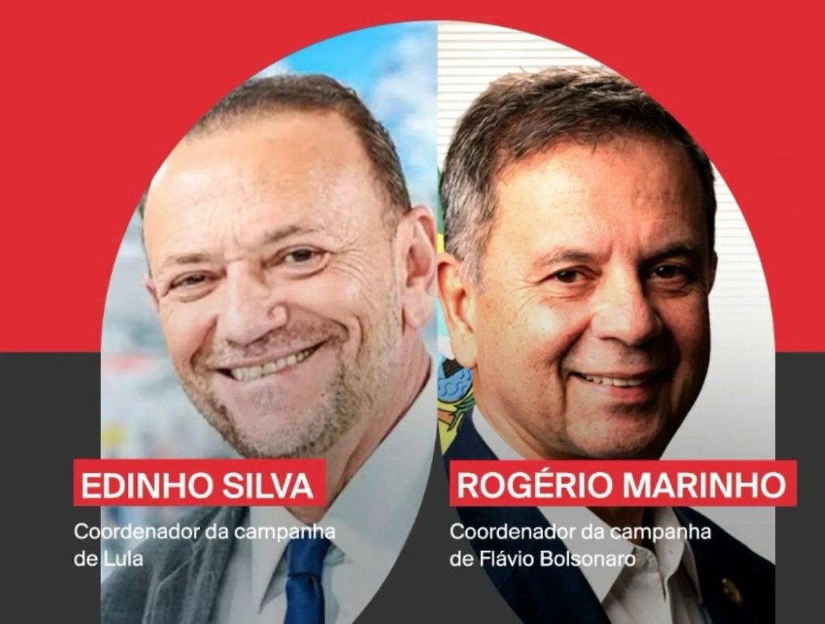 GloboNews Debate recebe coordenadores das campanhas de Lula e Flávio Bolsonaro nesta segunda-feira