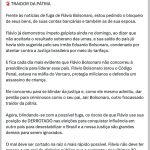 Governistas chamam Flávio de “covarde” e “traidor” após sumiço