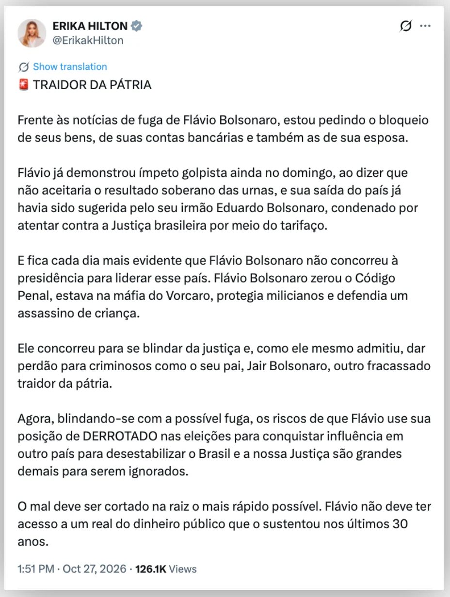 Governistas chamam Flávio de “covarde” e “traidor” após sumiço