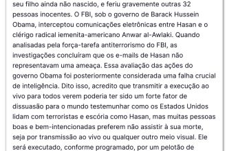 Governo dos EUA cancela transmissão de execução por fuzilamento