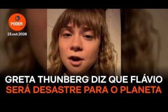 Greta Thunberg diz que Bolsonaro será desastre para o planeta