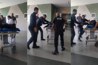 Guarda municipal é baleado durante abordagem em Santa Isabel; suspeito foge
