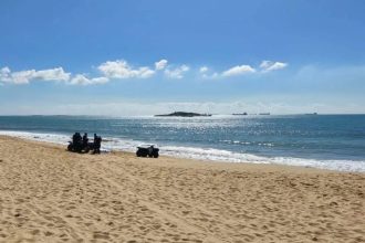 Homem é encontrado morto no mar da Praia de Itaparica, em Vila Velha