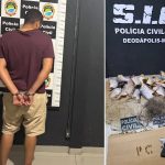 Homem é preso com dezenas de peixes proibidos, arma e munições em MS
