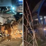 Homem morre após batida frontal entre carro e ônibus na TO-010
