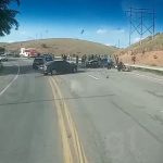 Homem morre em acidente envolvendo três carros na BR-116, em Governador Valadares