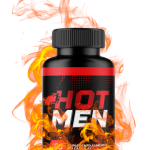 Embalagem do suplemento masculino Hot Men Caps anunciada na página do vendedor