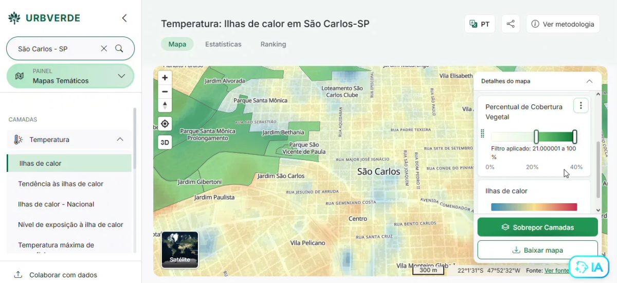IA da USP permite explorar mapas e investigar desigualdades urbanas