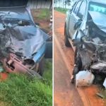 Identificadas vítimas de batida frontal entre carro e caminhonete em rodovia no interior de SP