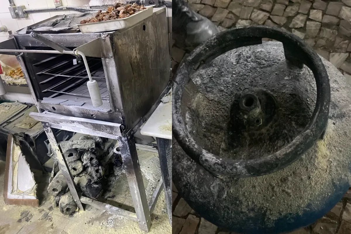Incêndio com botijão de gás atinge cozinha no prédio de Engenharia da UFMG