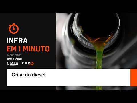 Infra em 1 Minuto: petróleo circula, mas não alivia mercado de diesel