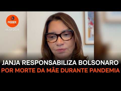 Janja responsabiliza Bolsonaro por morte da mãe durante a pandemia